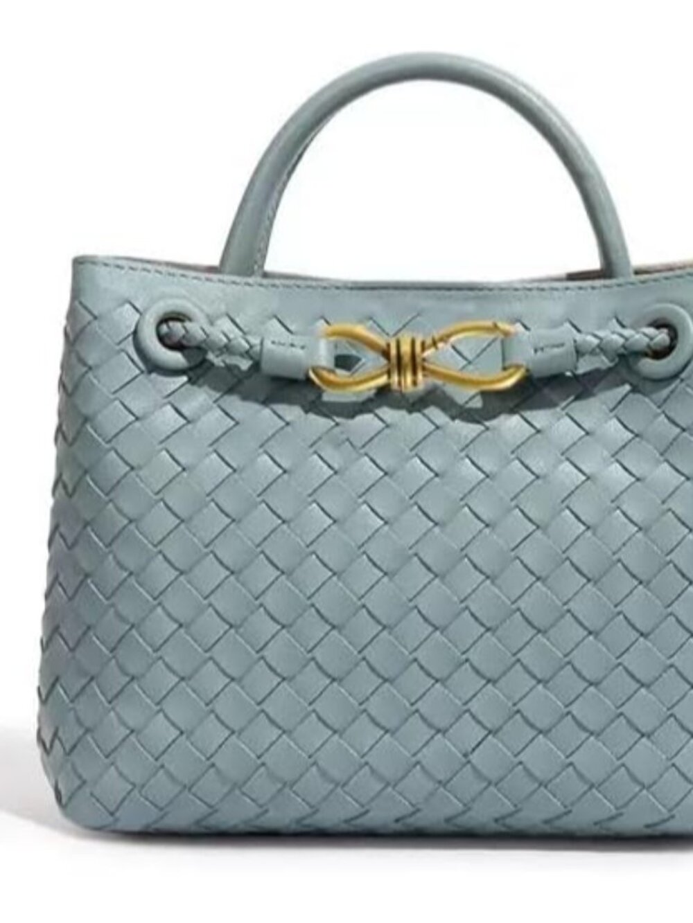 Woven Tote Bag for Women Leather Shoulder Handbag Designer Top Handle Purses